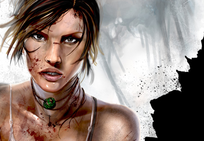 Обои картинки фото tomb, raider, 2013, видео, игры, лара, крофт