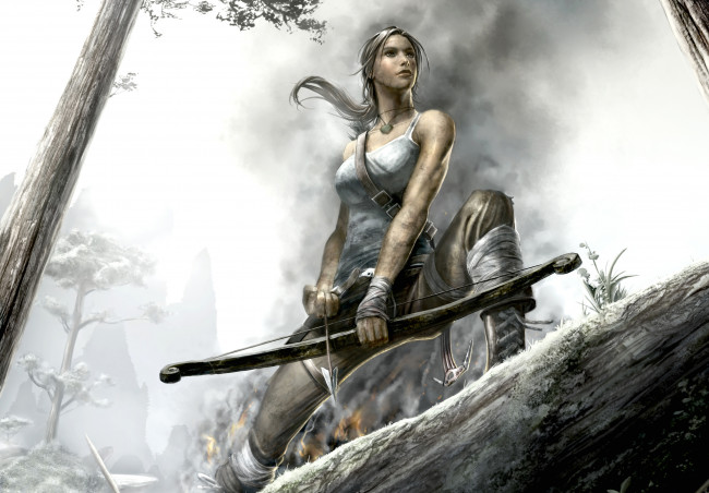 Обои картинки фото tomb, raider, 2013, видео, игры, лара, крофт