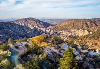 Картинка природа горы дорога сша калифорния