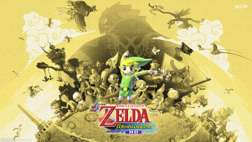 Картинка the+legend+of+zelda +wind+waker видео+игры персонажи желтый