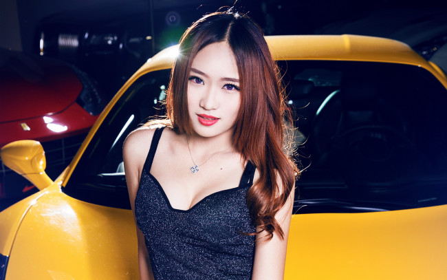 Обои картинки фото автомобили, авто с девушками, 458, ferrari, девушка, автомобиль, italia