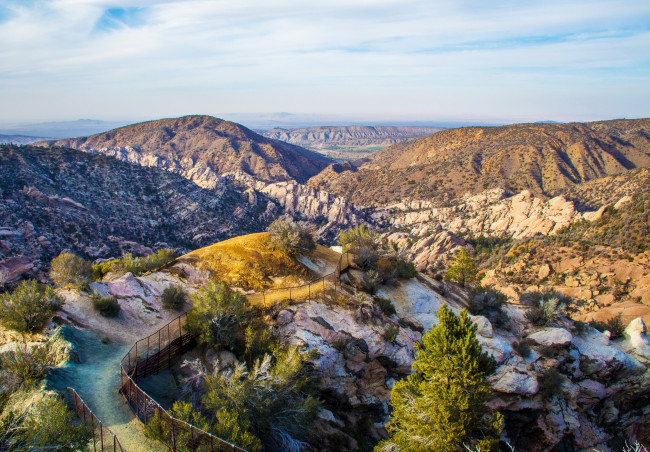 Обои картинки фото природа, горы, дорога, сша, калифорния