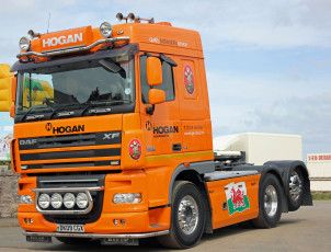 Картинка автомобили daf седельный грузовик тяжелый тягач