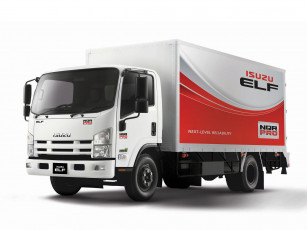 Картинка автомобили isuzu pro elf nqr