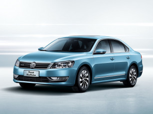 Картинка автомобили volkswagen bluemotion 2013г b7 passat cn-spec