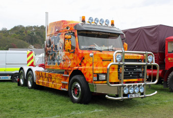 Картинка автомобили scania тяжелый грузовик тягач седельный