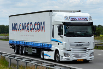 Картинка автомобили daf тягач седельный грузовик тяжелый