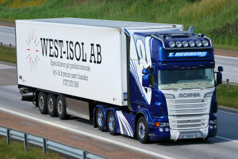 Картинка автомобили scania тяжелый грузовик седельный тягач