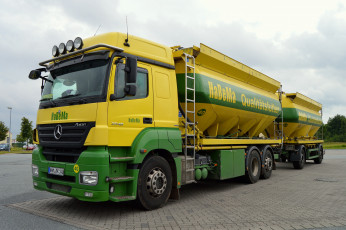 Картинка автомобили mercedes+trucks седельный грузовик тяжелый тягач