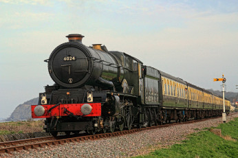 Картинка техника паровозы рельсы дорога железная паровоз