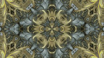 Картинка 3д+графика фракталы+ fractal цвета фон узор