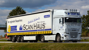 Картинка автомобили daf грузовик тяжелый тягач седельный