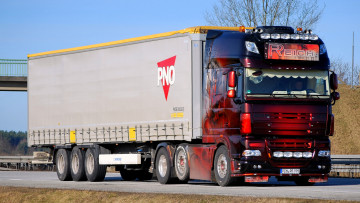 Картинка автомобили daf тягач седельный грузовик тяжелый