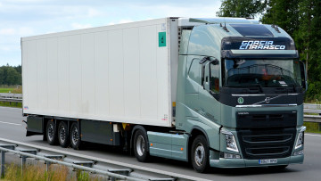 Картинка автомобили volvo+trucks грузовик тяжелый тягач седельный