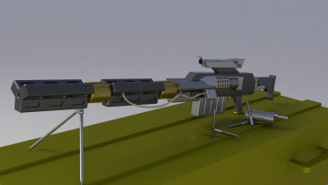 Картинка оружие 3d автомат