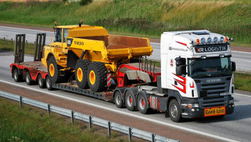 Картинка автомобили scania седельный тягач грузовик тяжелый