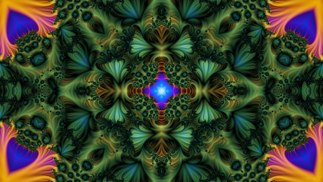 Обои картинки фото 3д графика, фракталы , fractal, узор, фон, цвета