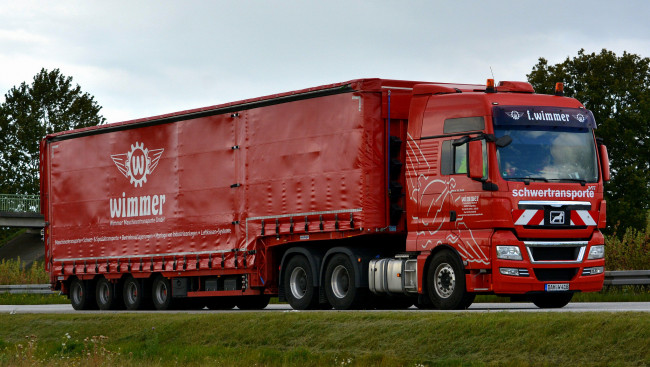 Обои картинки фото автомобили, man, тягач, седельный, тяжелый, грузовик