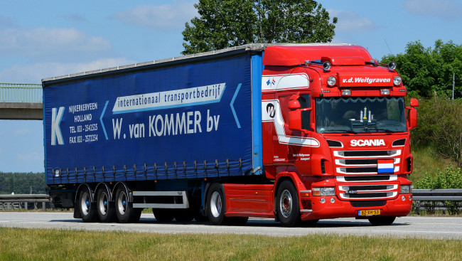Обои картинки фото автомобили, scania, седельный, грузовик, тяжелый, тягач