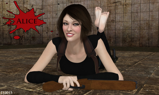 Обои картинки фото 3д графика, люди , people, девушка, взгляд, фон