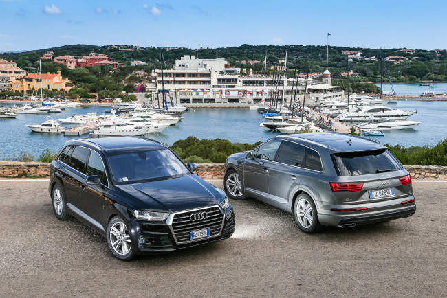 Обои картинки фото автомобили, audi, 2015u, q7, '