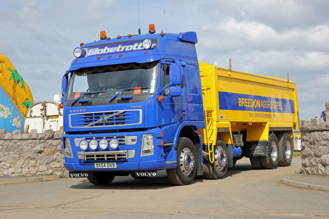 Обои картинки фото автомобили, volvo trucks, тягач, седельный, грузовик, тяжелый