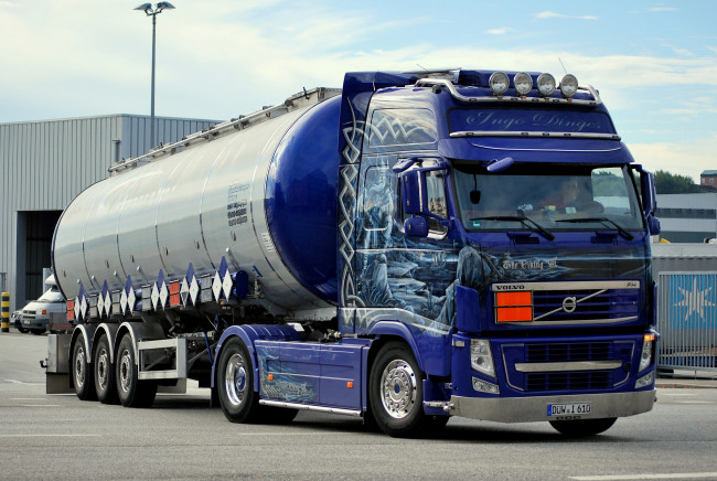 Обои картинки фото автомобили, volvo trucks, седельный, грузовик, тяжелый, тягач
