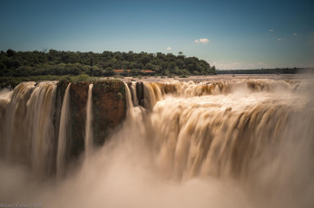 Картинка природа водопады река водопад