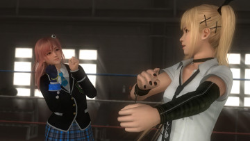 Картинка 3д+графика фантазия+ fantasy девушки фон взгляд marie rose and honoka