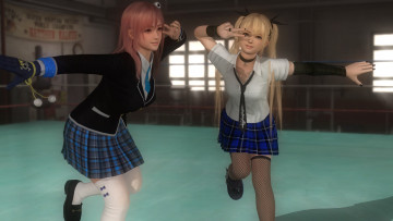 Картинка 3д+графика фантазия+ fantasy marie rose and honoka взгляд девушки фон