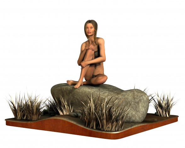 Обои картинки фото 3д графика, люди , people, фон, взгляд, девушка