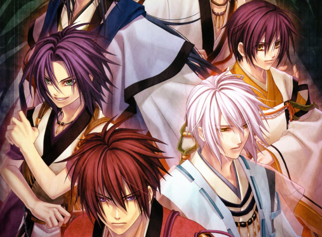 Обои картинки фото аниме, hiiro no kakera, парни