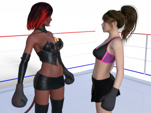 Картинка 3д+графика спорт+ sport девушки взгляд фон