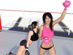 Картинка 3д+графика спорт+ sport девушки взгляд фон