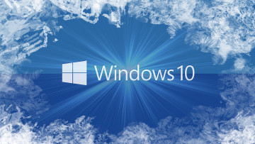 Картинка компьютеры windows++10 логотип фон