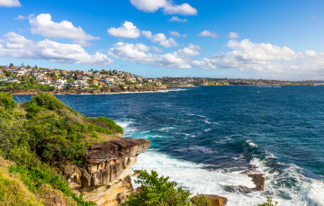 Картинка города -+пейзажи побережье