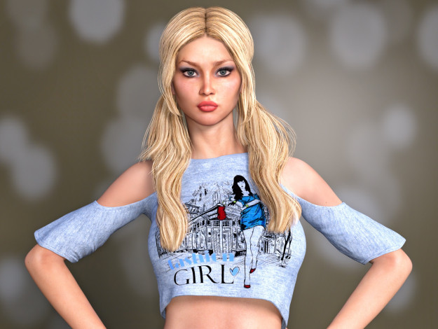 Обои картинки фото 3д графика, люди , people, фон, девушка, взгляд