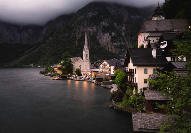 Обои картинки фото города, - панорамы, здания, горы, море