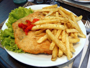 Картинка еда мясные+блюда фри картофель мясо