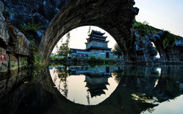 Картинка города -+дворцы +замки +крепости мост река