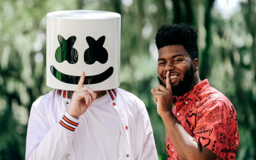 Картинка музыка -временный мужчина двое маска диджей