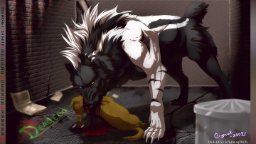 Картинка календари фэнтези calendar 2019 волк животное существо жертва кровь