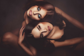 Картинка две+девушки+вместе девушки -+группа+девушек красивая супер секси няша нежная классная модница лапочка мадам