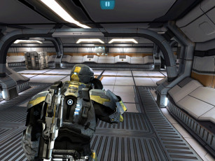 Картинка видео+игры mass+effect +infiltrator боец броня станция