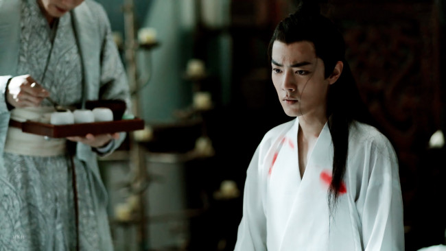 Обои картинки фото кино фильмы, joy of life , qing yu nian, yan, bingyun, кровь, служанка, янь бинъюнь