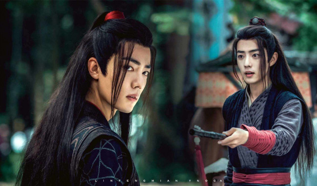 Обои картинки фото кино фильмы, the untamed, вэй, усянь, флейта