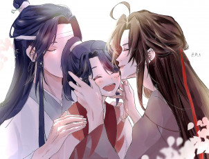 Картинка аниме mo+dao+zu+shi вэй усянь лань ванцзи а-юань