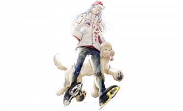 обоя аниме, yuri on ice, yuri, on, ice