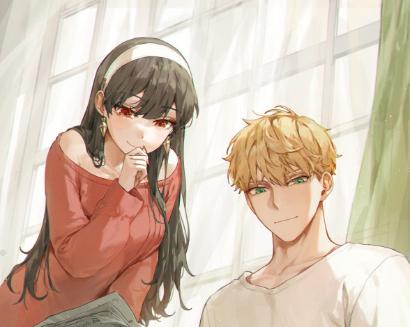 Обои картинки фото аниме, spy x family, spy, x, family