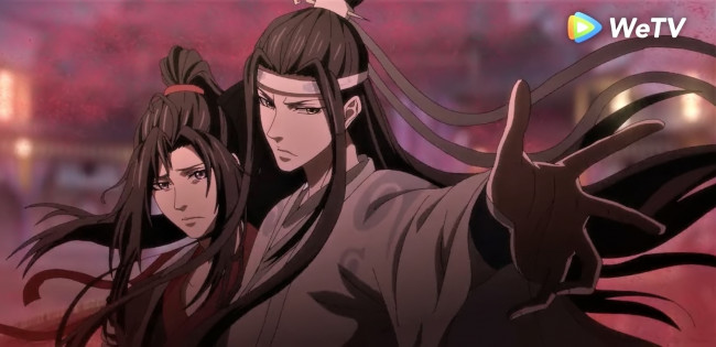 Обои картинки фото аниме, mo dao zu shi, вэй, усянь, лань, ванцзи